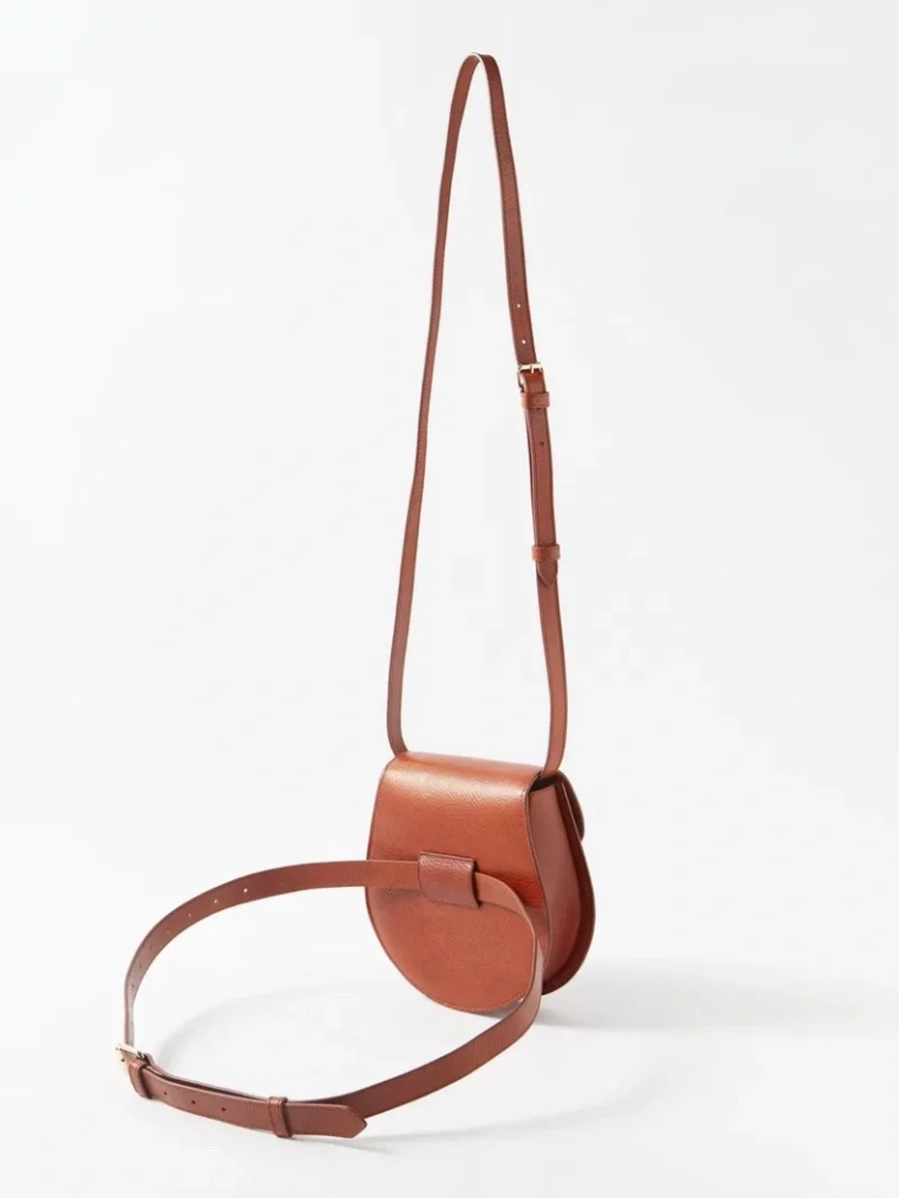 APC x Jane Birkin Tan Leather Crossbody Bag - Picture 4 of 4
